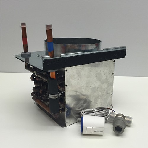 Förstärkt eftervärme vatten (inkl 2-väg & ställdon)